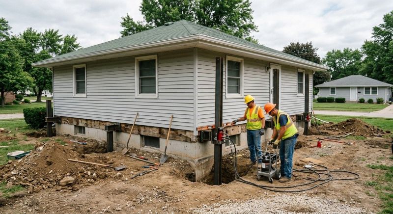House Foundation Leveling
