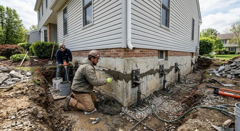 Basement Foundation Repair in Brigham City, UT