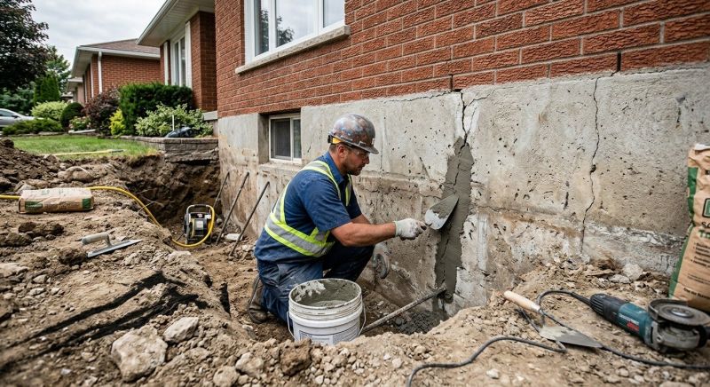 Basement Foundation Repair in Huntsville, UT