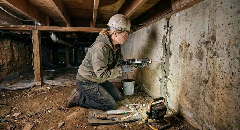 Basement Foundation Repair in Ogden, UT