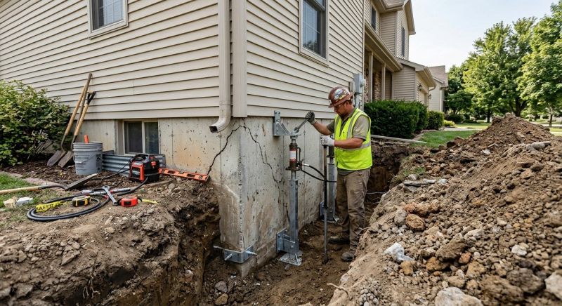 Basement Foundation Repair in Roy, UT