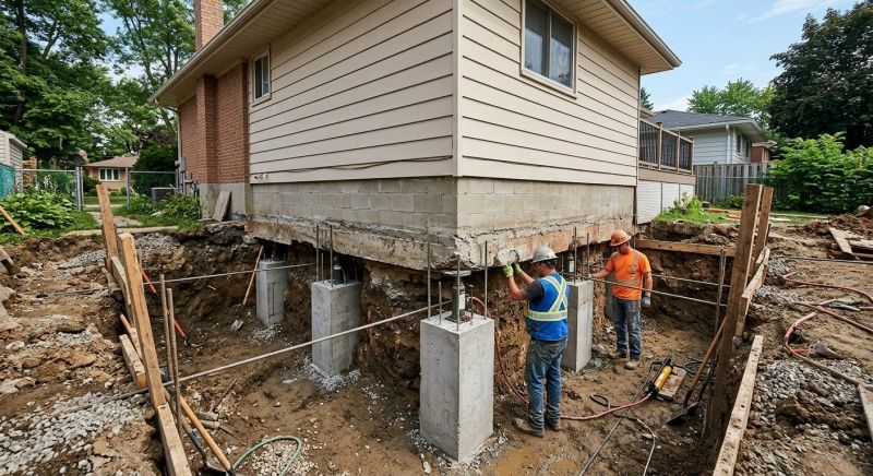 Basement Underpinning in Ogden, UT