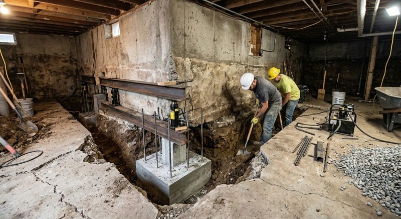 Basement Underpinning in Ogden, UT