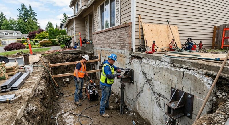Building Foundation Repair in Roy, UT