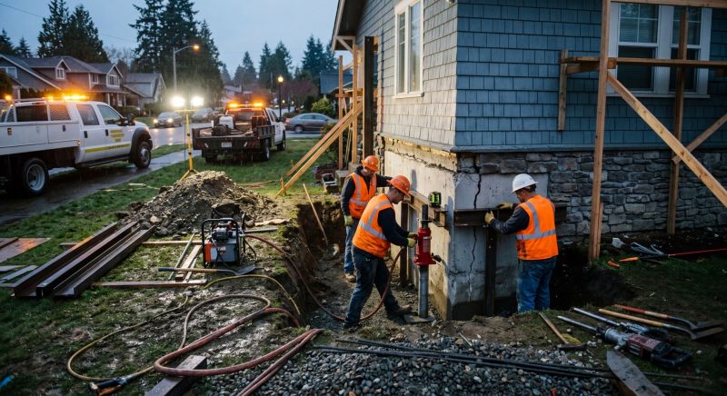 Building Foundation Repair in Weber County, UT