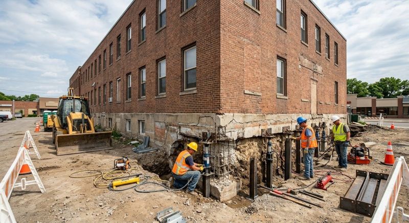 Commercial Foundation Repair in Ogden, UT