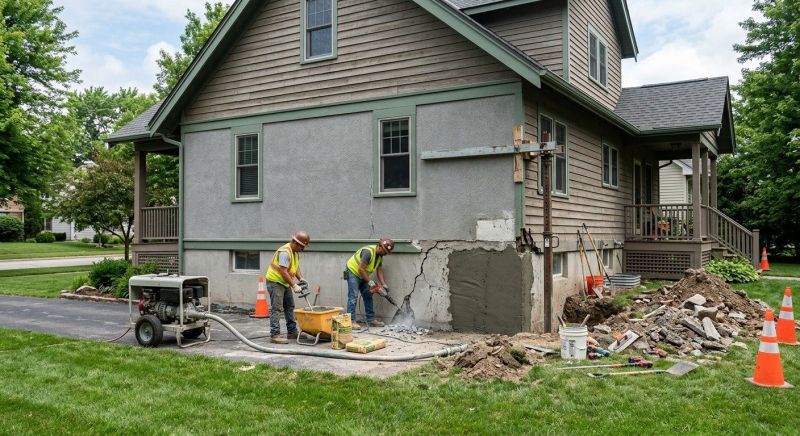 Concrete Foundation Repair in Clearfield, UT