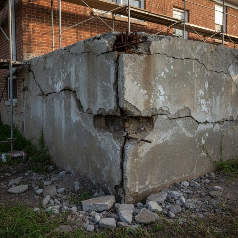 Cracked Foundation Repair in Box Elder County, UT