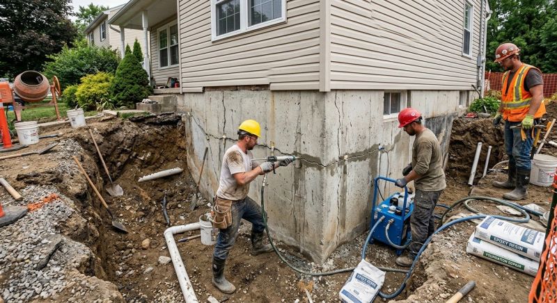 Cracked Foundation Repair in Ogden, UT