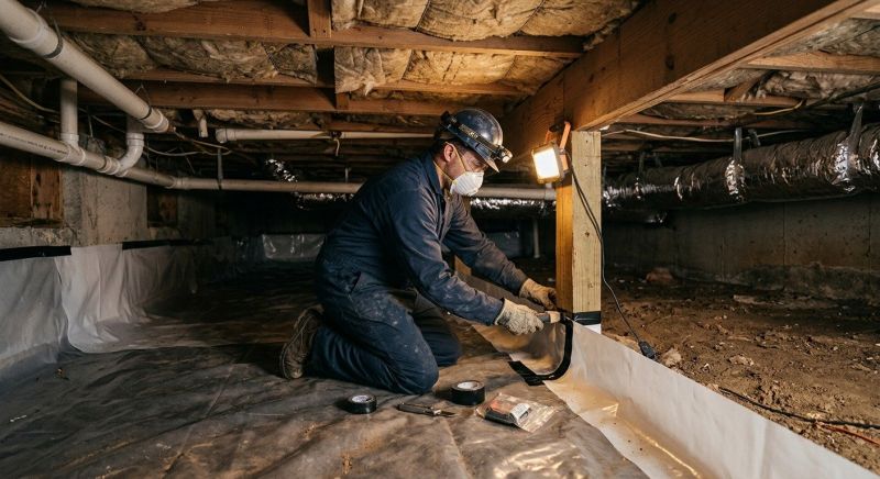 Crawl Space Leveling in Ogden, UT