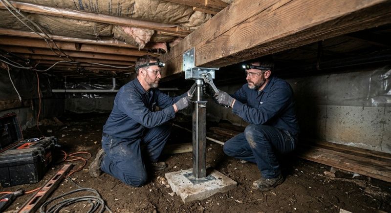 Crawlspace Foundation Repair in Brigham City, UT