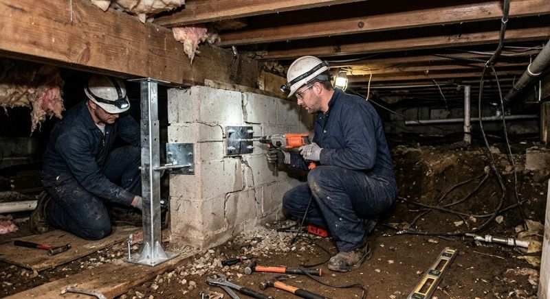 Crawlspace Foundation Repair in Clearfield, UT