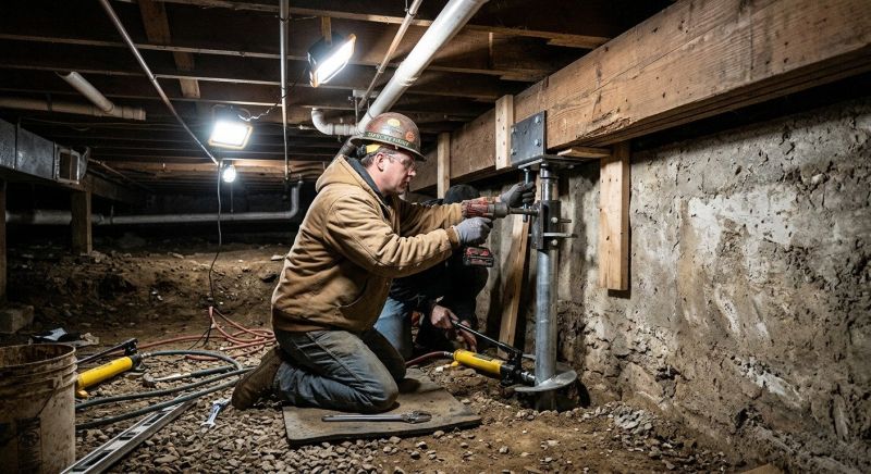 Crawlspace Foundation Repair in Davis County, UT