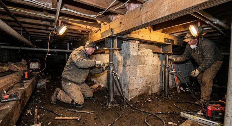Crawlspace Foundation Repair in Ogden, UT