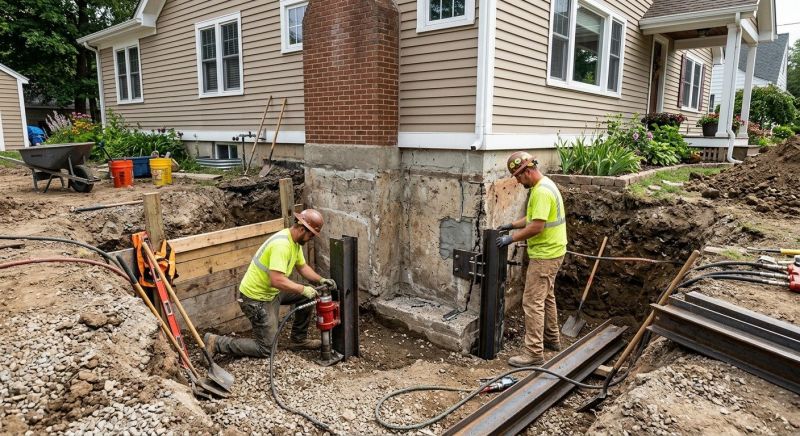 Exterior Foundation Repair in Ogden, UT