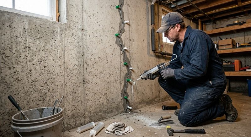 Exterior Foundation Repair in Ogden, UT