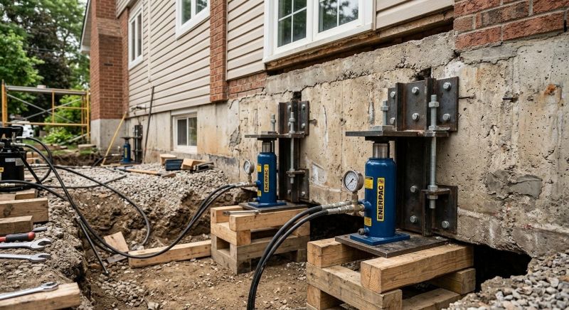 Foundation Jacking in Box Elder County, UT