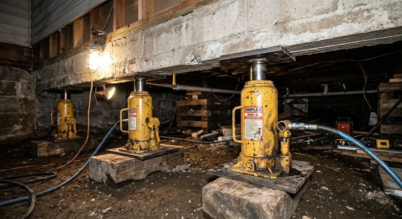 Foundation Jacking in Clearfield, UT
