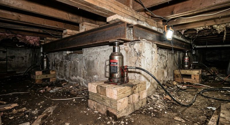 Foundation Jacking in Farmington, UT