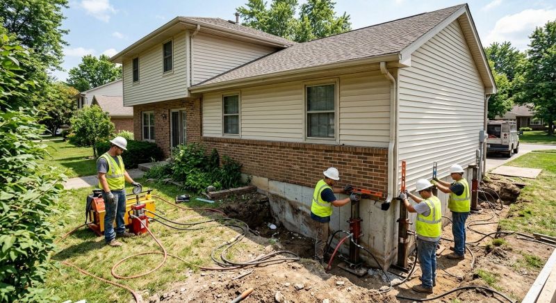 Foundation Jacking in Farmington, UT