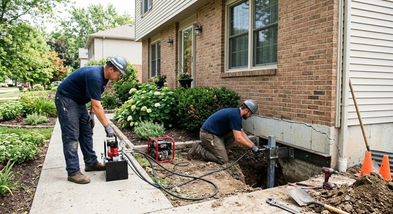 Foundation Jacking in Layton, UT