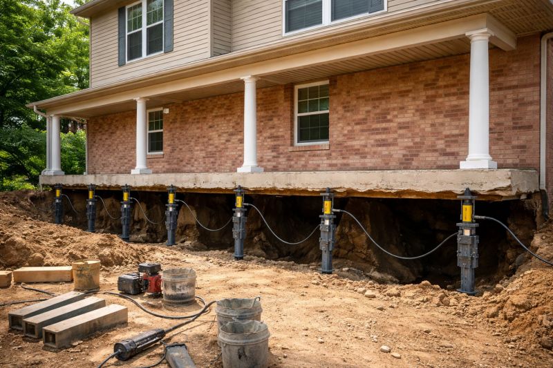 Foundation Jacking in Morgan, UT