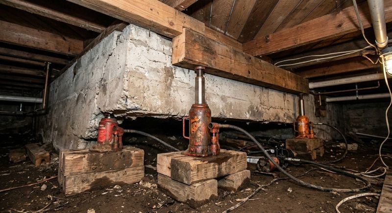 Foundation Jacking in Syracuse, UT
