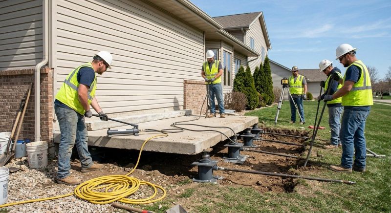 Foundation Lifting in Brigham City, UT