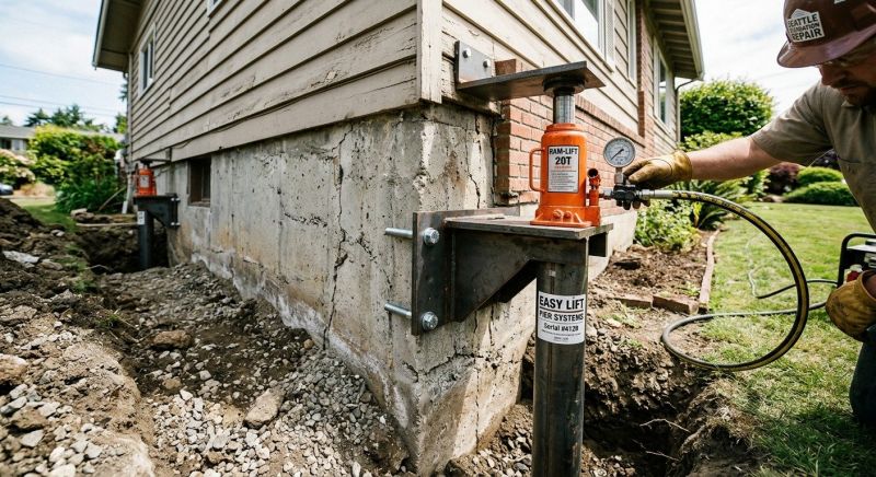Foundation Lifting in Eden, UT