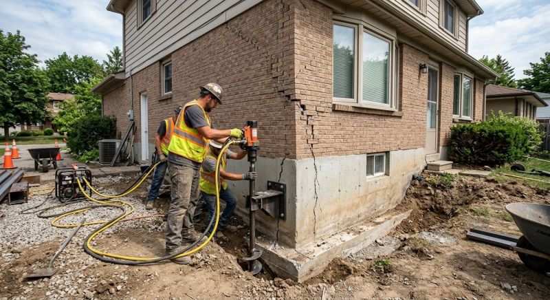 Foundation Lifting in Kaysville, UT