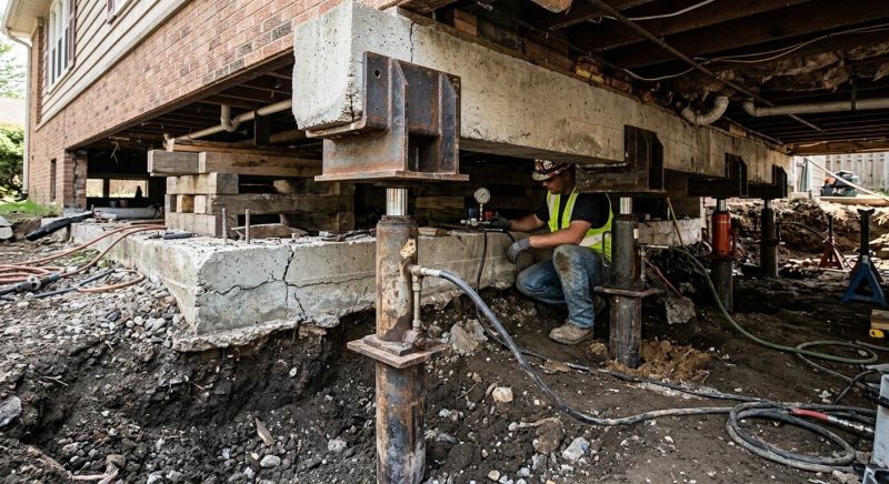 Foundation Lifting in Syracuse, UT