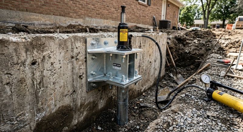 Foundation Pier Leveling in Ogden, UT