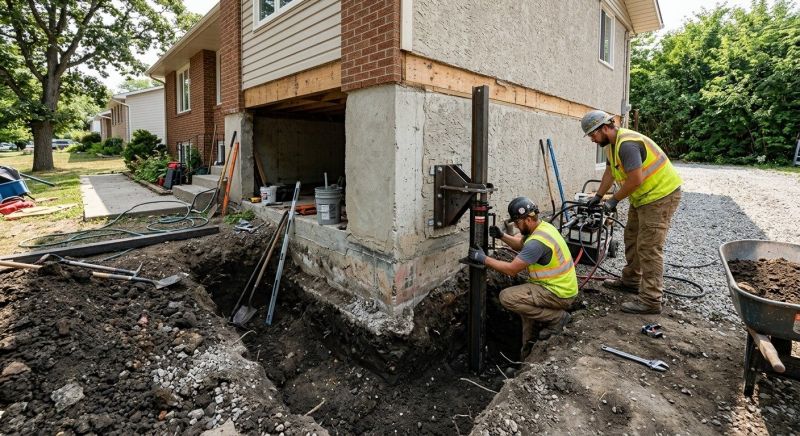 Foundation Pier Repair in Ogden, UT