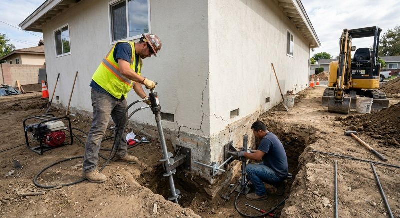 Foundation Stabilizing in Box Elder County, UT