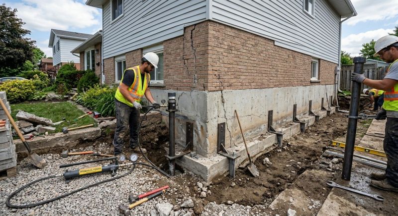 Foundation Stabilizing in Eden, UT