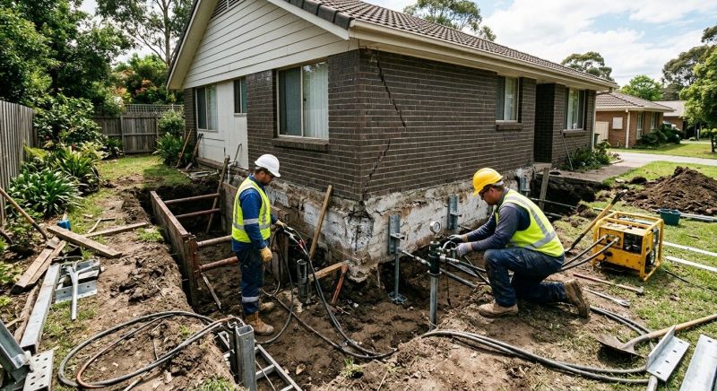 Foundation Stabilizing in Hooper, UT