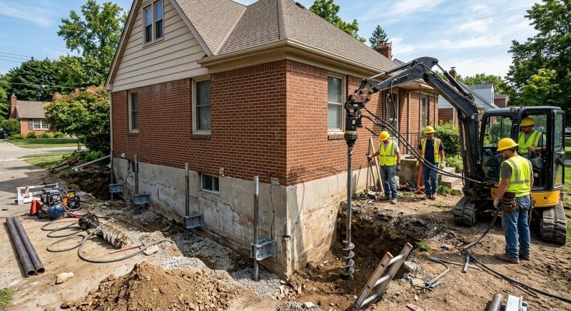 Foundation Stabilizing in Hooper, UT