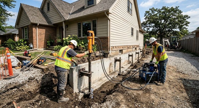 Foundation Stabilizing in Layton, UT
