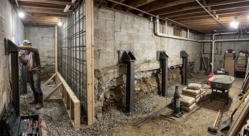Foundation Stabilizing in Syracuse, UT