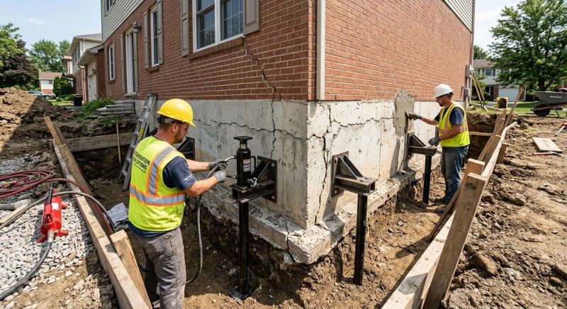 Foundation Structural Repair in Huntsville, UT