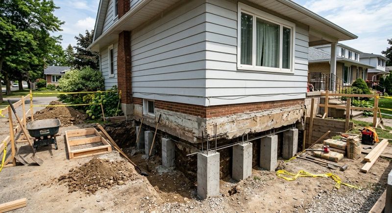Foundation Underpinning in Ogden, UT