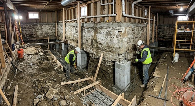 Foundation Underpinning in Ogden, UT