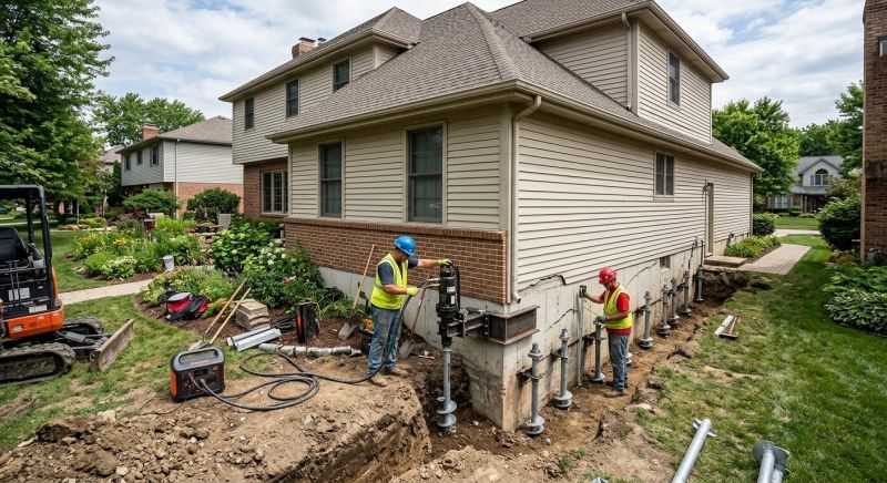 Helical Pile Installation in Ogden, UT