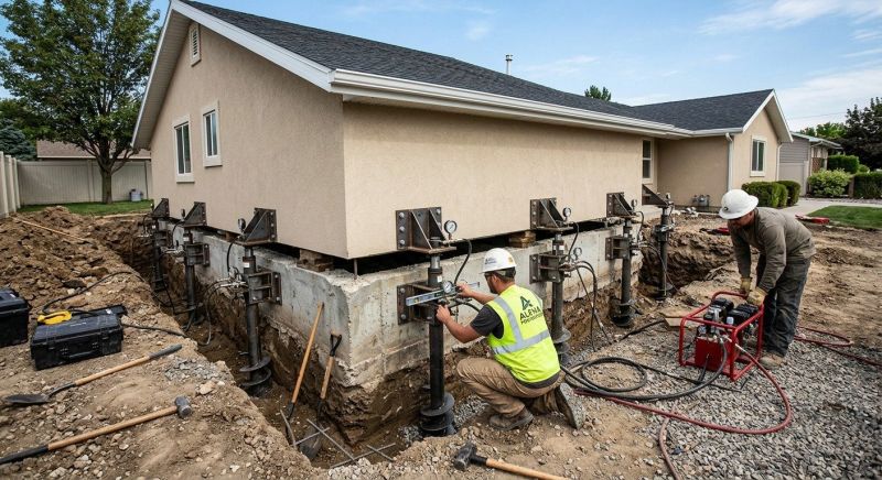 Home Foundation Leveling in Kaysville, UT