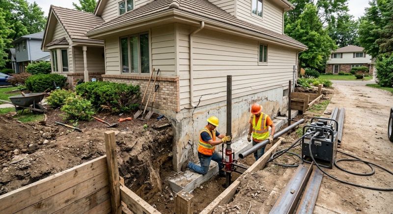 Home Foundation Repair in Box Elder County, UT