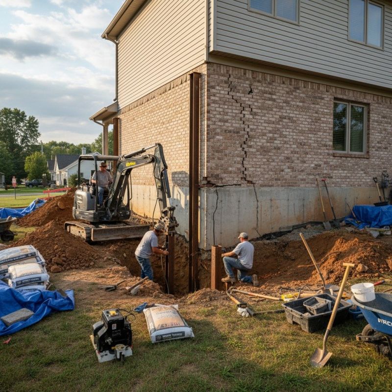 Home Foundation Repair in Davis County, UT