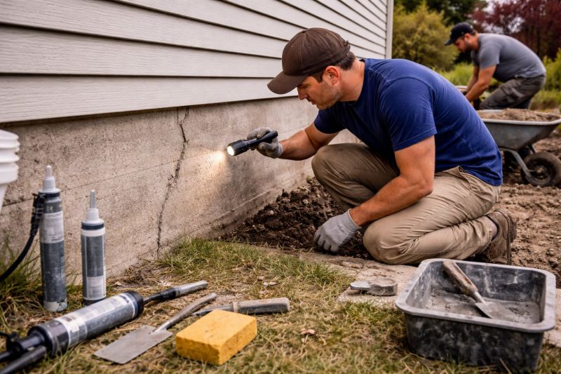 Home Foundation Repair in Huntsville, UT