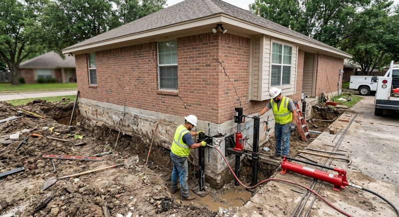 House Foundation Repair in Brigham City, UT