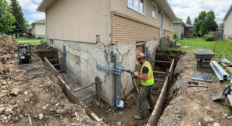 House Foundation Repair in Clearfield, UT