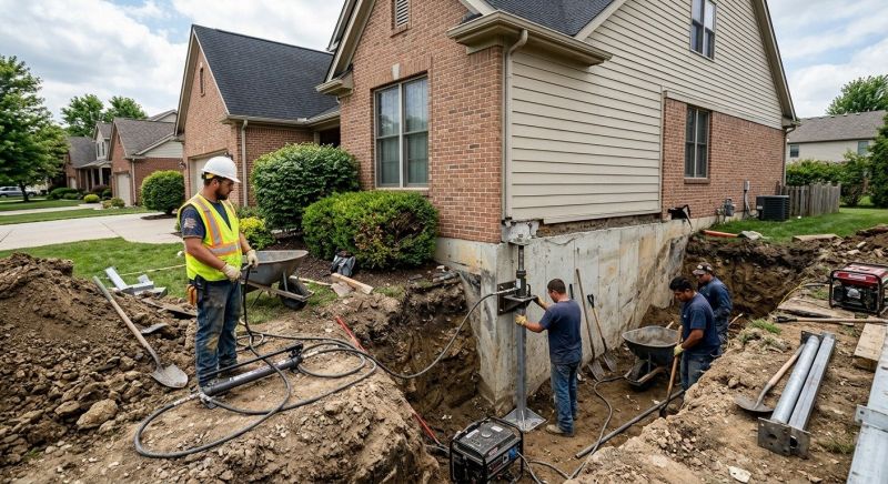 House Foundation Repair in Morgan, UT